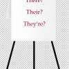 there they're or their